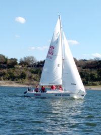 Image of a sailboat - Racing Rules for the Lake Belton Yacht Club - Belton, Texas