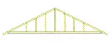 GableEndTruss Gable End truss rendering